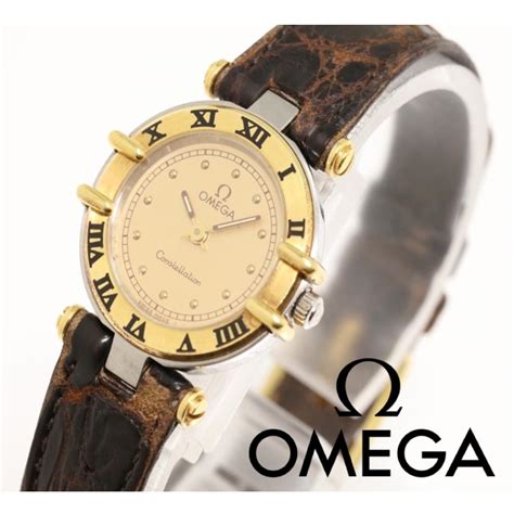 omega ladies watch leather strap|authentic leather Omega Watch strap.